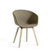 About A Chair AAC 23 stoel - houten poten - volledig stof