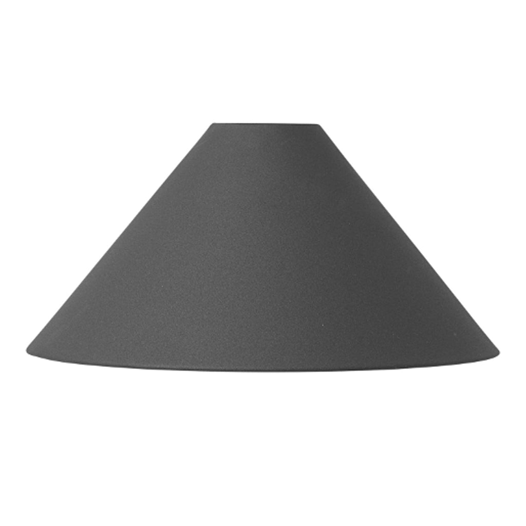 Cone lampenkap Ø25cm - zwart