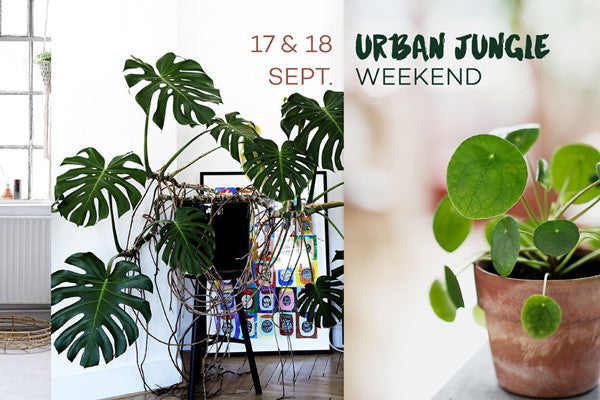 17 & 18 sept - Urban Jungle Weekend!