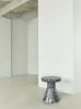Bit stool bijzettafel cone zwart wit