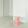 Bit stool bijzettafel stack rood