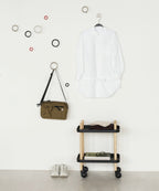 Block tafel op wielen