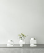 Deko Object vaas S3 snow - SALE