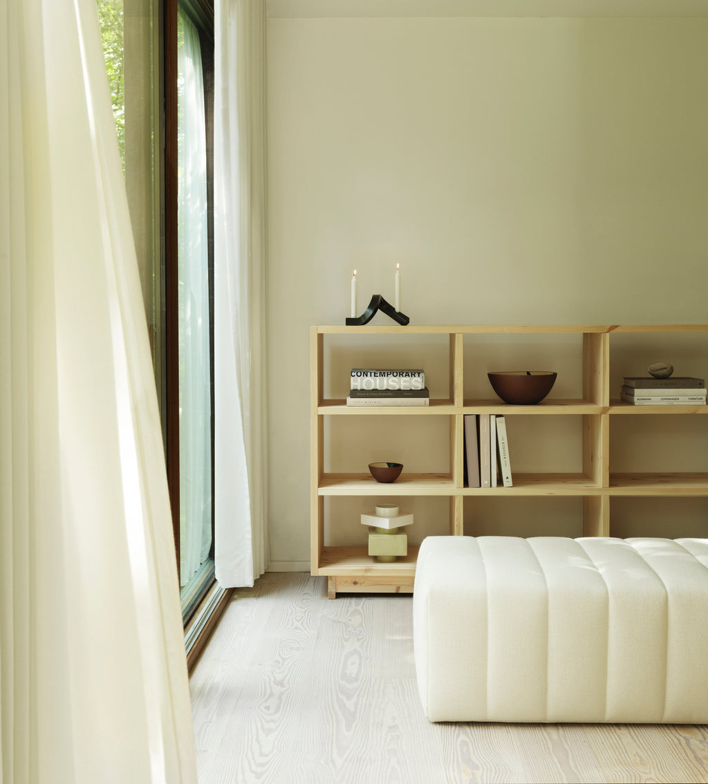 Fyr bookcase rek hoog grenenhout
