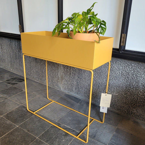 Toonzaalmodel Plantbox oker