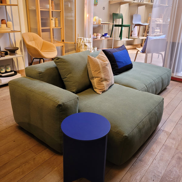 Toonzaalmodel Mags Soft Sofa 2.5 zit lounge linnen groen
