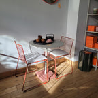 Toonzaalmodel tuinset Terrazzo rood