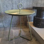 Toonzaalmodel Eyelet tray bijzettafel 45cm olive