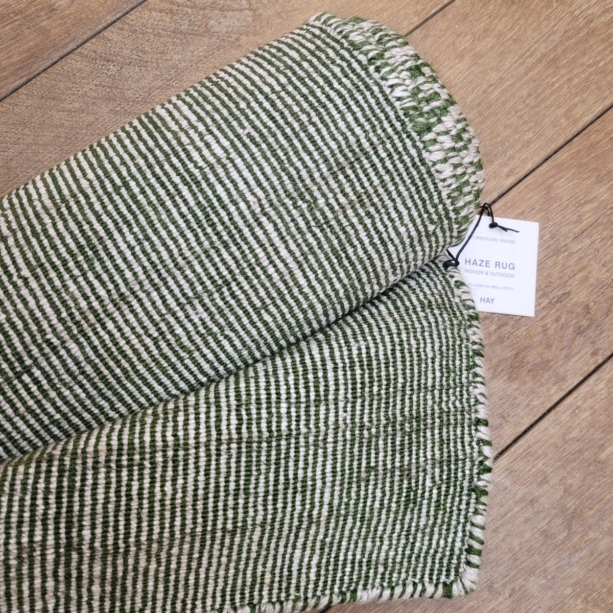 Toonzaalmodel Haze tapijt outdoor 140x170cm groen