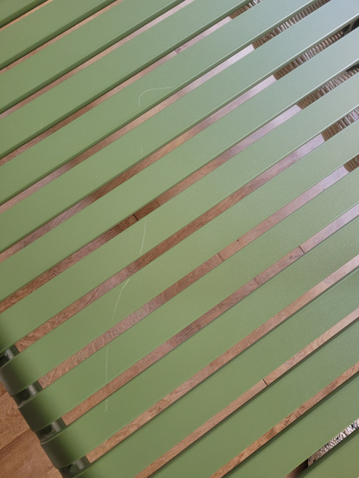 Toonzaalmodel Palissade tafel 170cm olive
