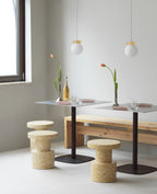 Bit stool bijzettafel