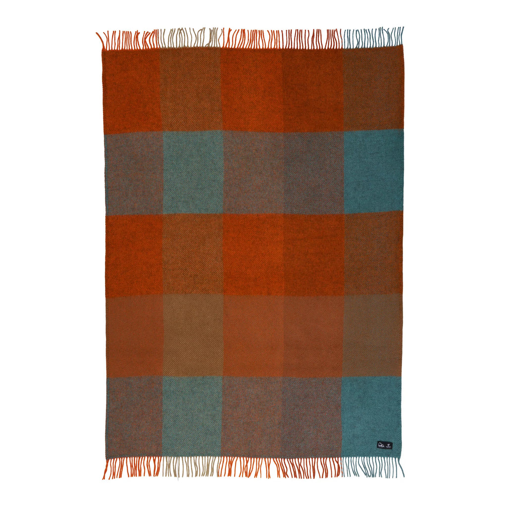 Gotland check plaid wol