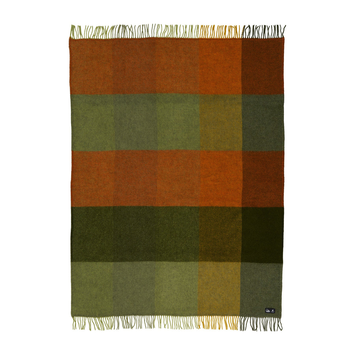 Gotland check plaid wol