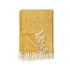 Chevron plaid wol yellow