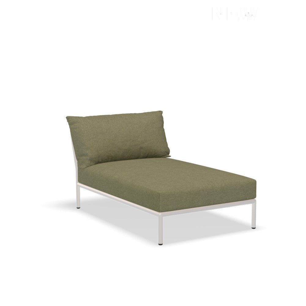 Level2 outdoor sofa chaise longue