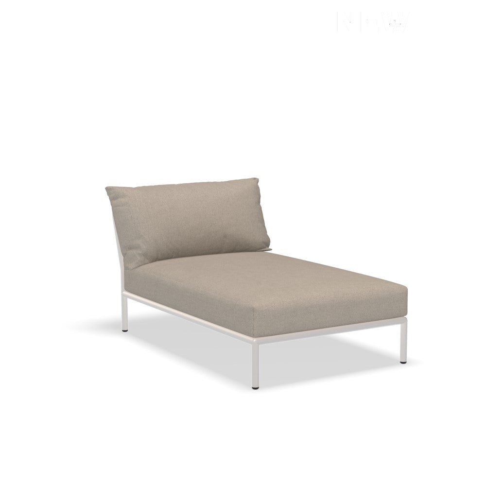 Level2 outdoor sofa chaise longue