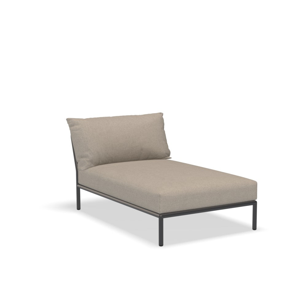 Level2 outdoor sofa chaise longue