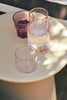 Tube karaf glas blush