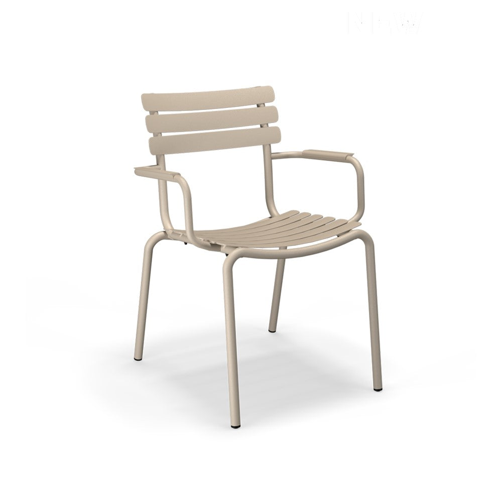 Alua tuinstoel aluminium met armsteun