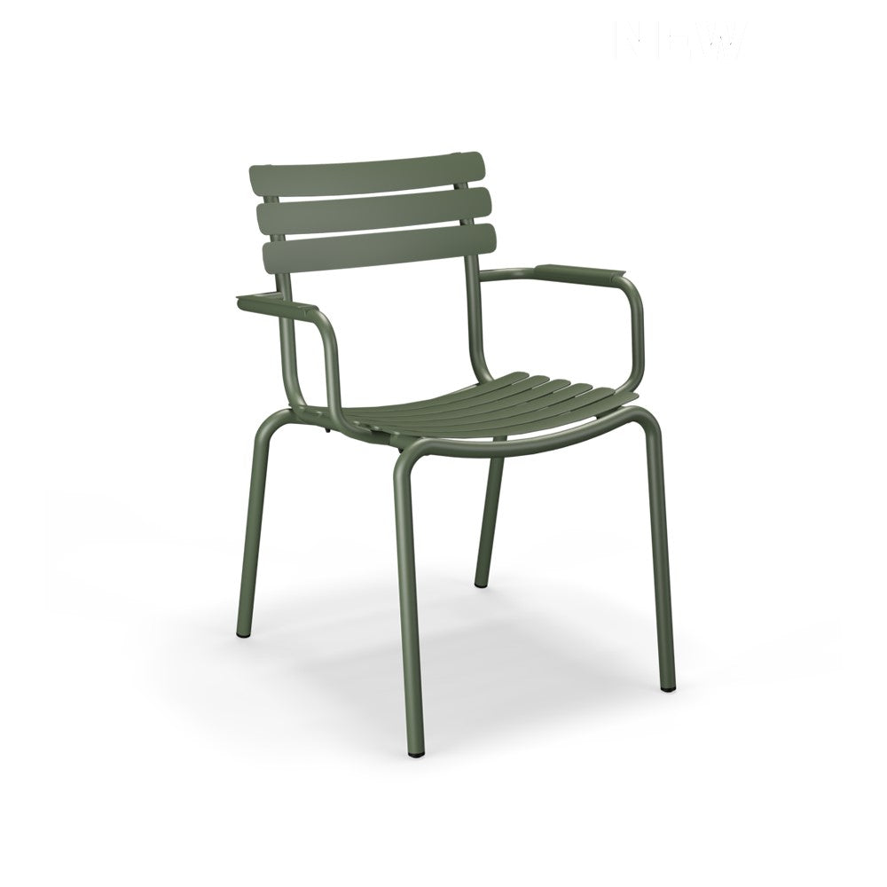 Alua tuinstoel aluminium met armsteun