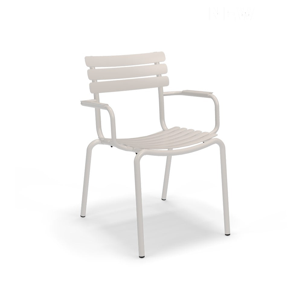 Alua tuinstoel aluminium met armsteun