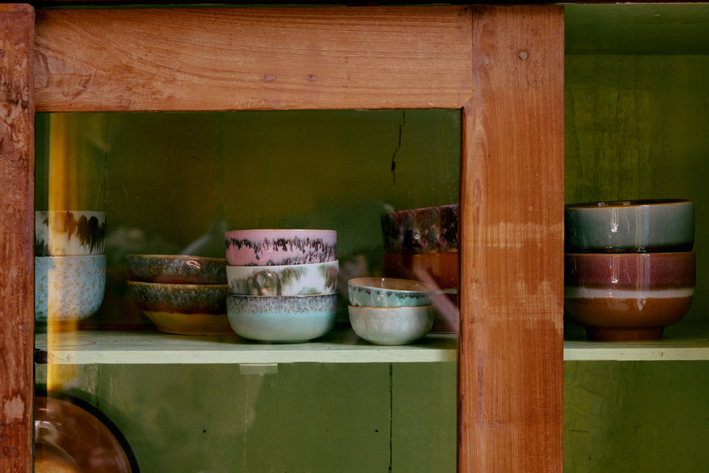 70s Tapas bowls set van 4