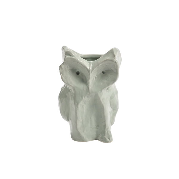 After Midnight Owl vaas S lichtblauw