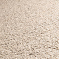 Vlakgeweven Tapijt wol beige