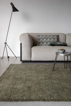 Handgeknoopt Tapijt wol groen 250x350cm - SALE