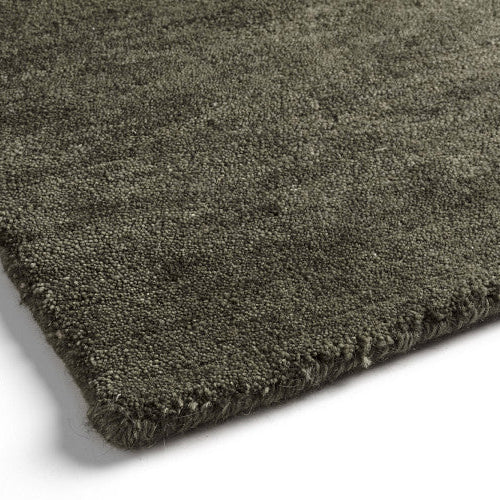 Handgeknoopt Tapijt wol groen 250x350cm - SALE