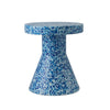 Bit stool bijzettafel cone blauw