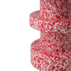 Bit stool bijzettafel stack rood