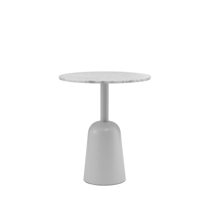 Turn bijzettafel marmer