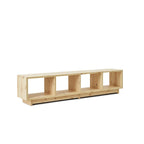 Fyr bookcase rek laag grenenhout