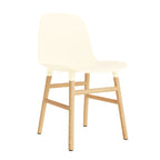 Form stoel - houten poten