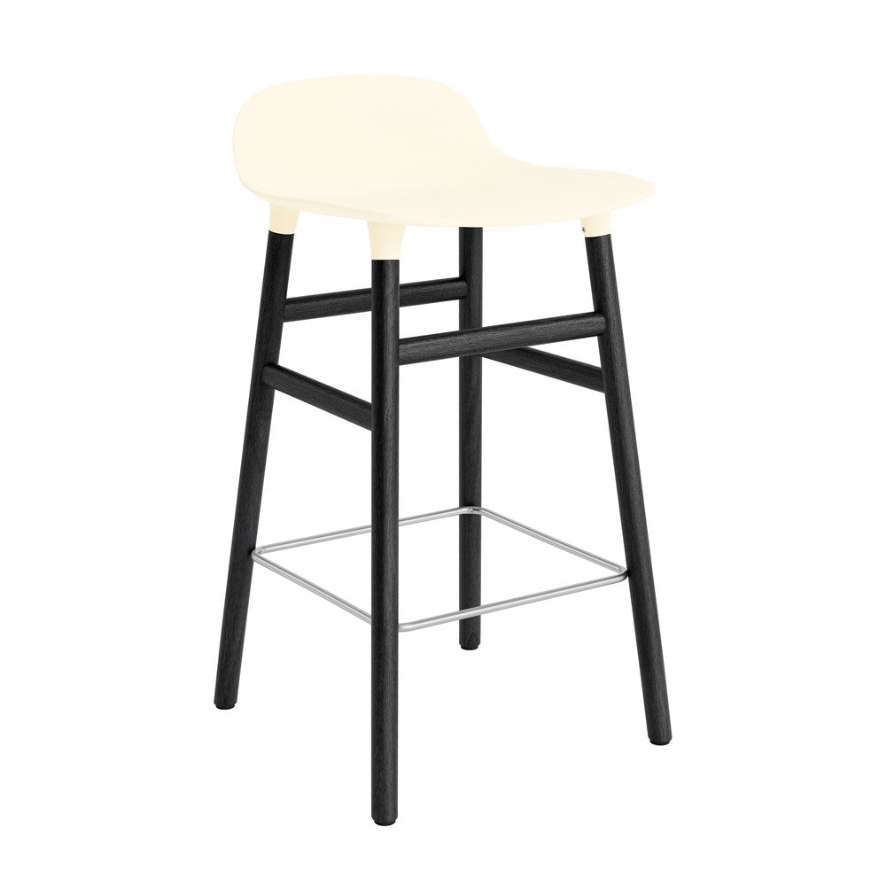 Form Barstool Barkruk - hout en multicolor