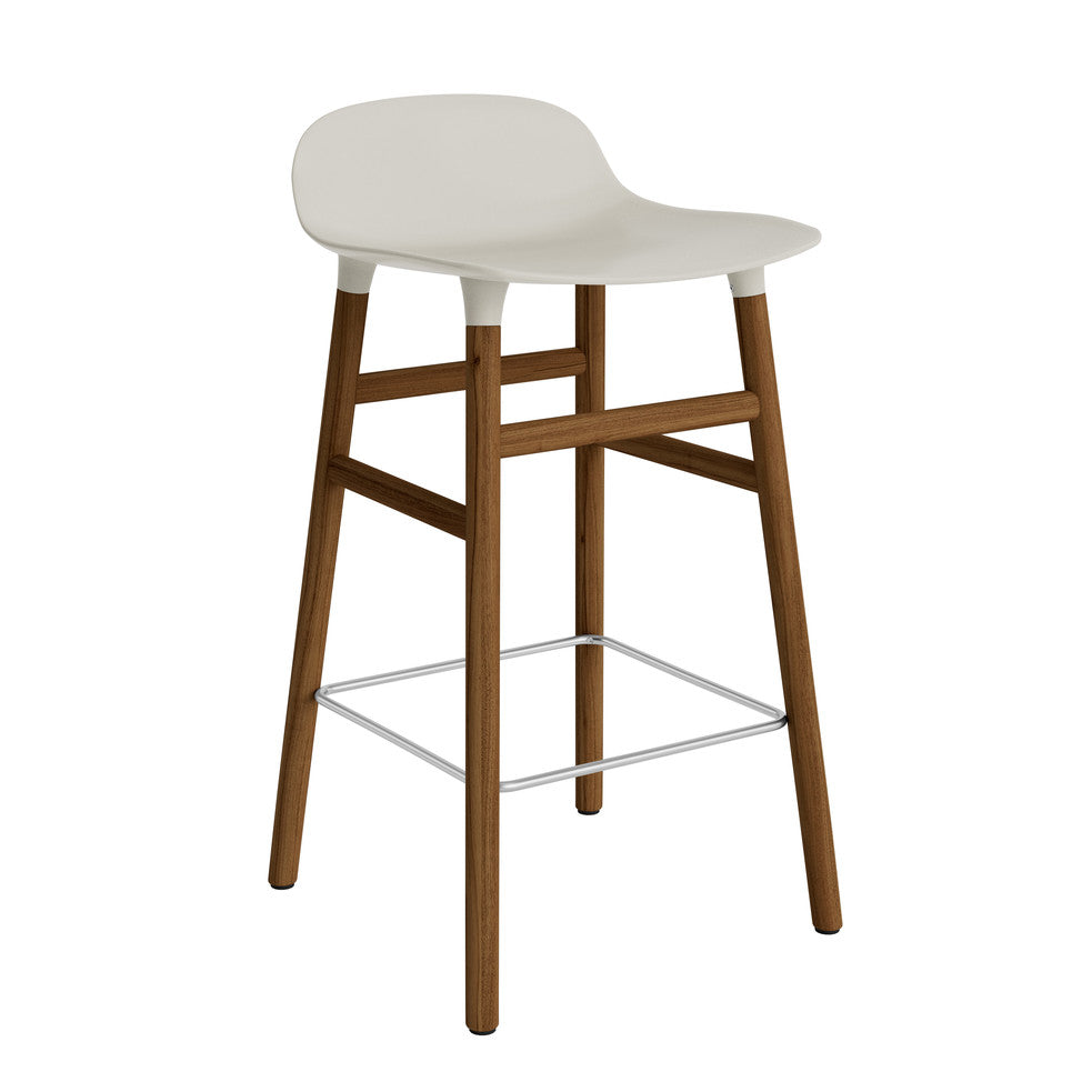 Form Barstool Barkruk - hout en multicolor