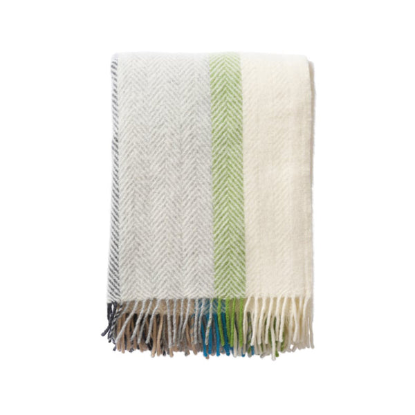 Birka plaid wol earth