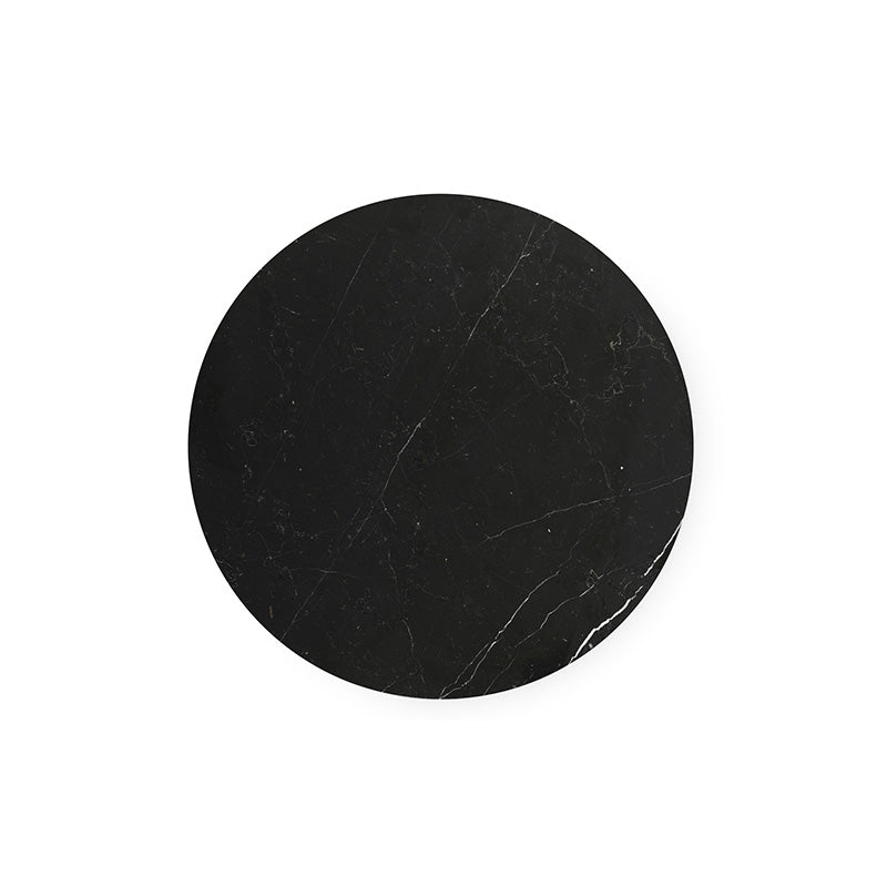 Dit bijzettafel rond steen