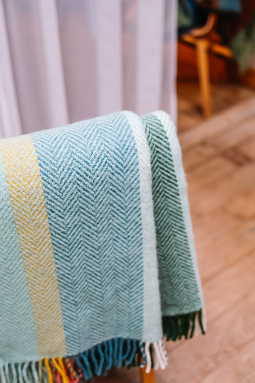 Birka plaid wol