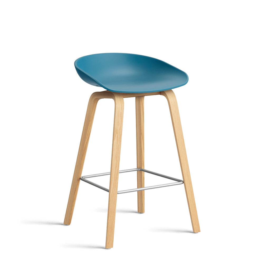 About A Stool AAS32 Barkruk eik
