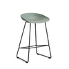 About A Stool AAS38 Barkruk - zwart gelakt en multicolor