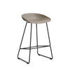 About A Stool AAS38 Barkruk - zwart gelakt en multicolor