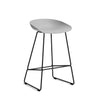 About A Stool AAS38 Barkruk - zwart gelakt en multicolor