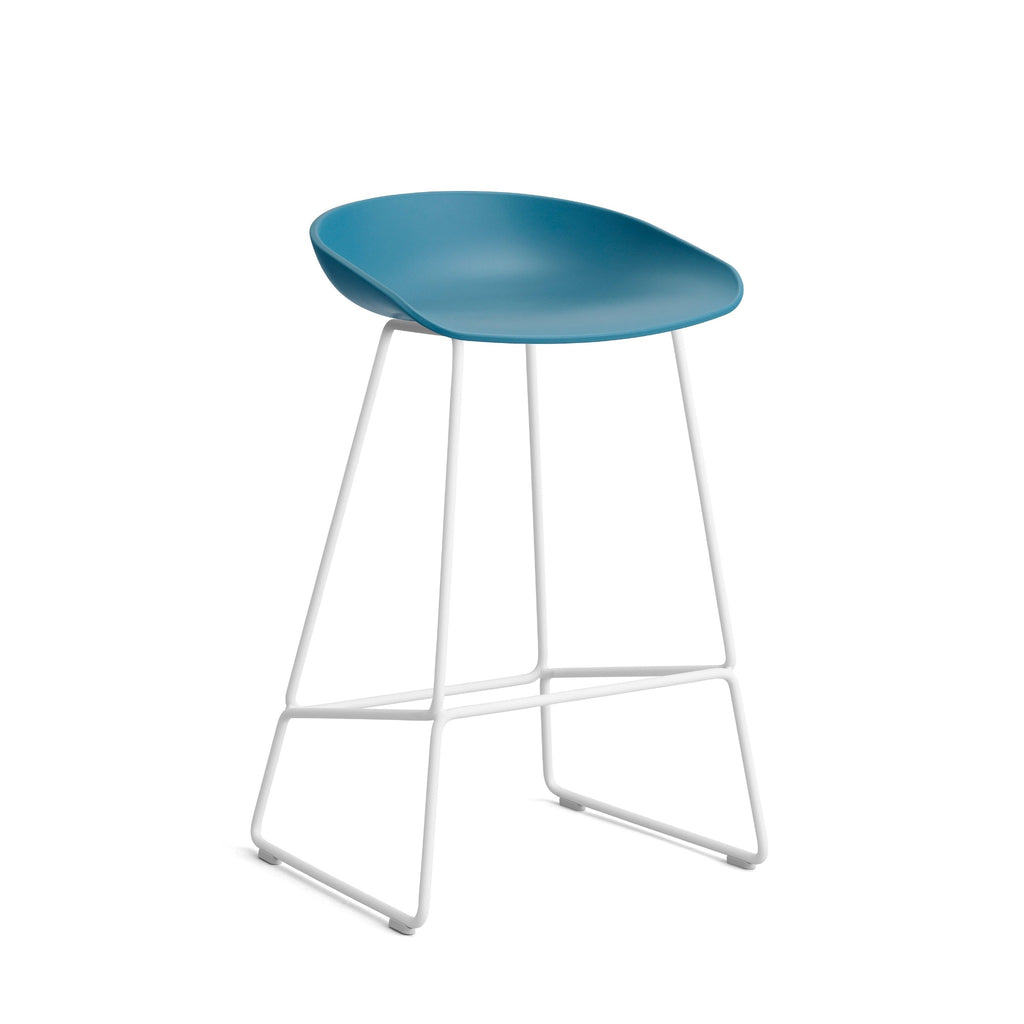 About A Stool AAS38 Barkruk wit