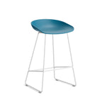 About A Stool AAS38 Barkruk wit