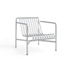 Palissade loungestoel hot galvanised - laag