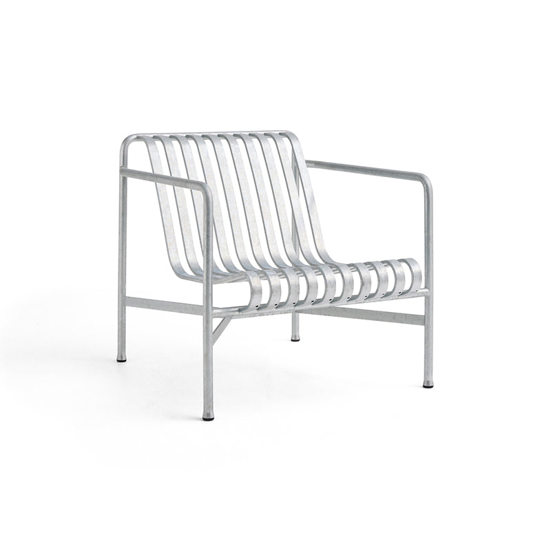 Palissade loungestoel hot galvanised - laag