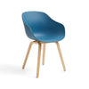 About A Chair AAC 222 stoel - houten poten en multicolor