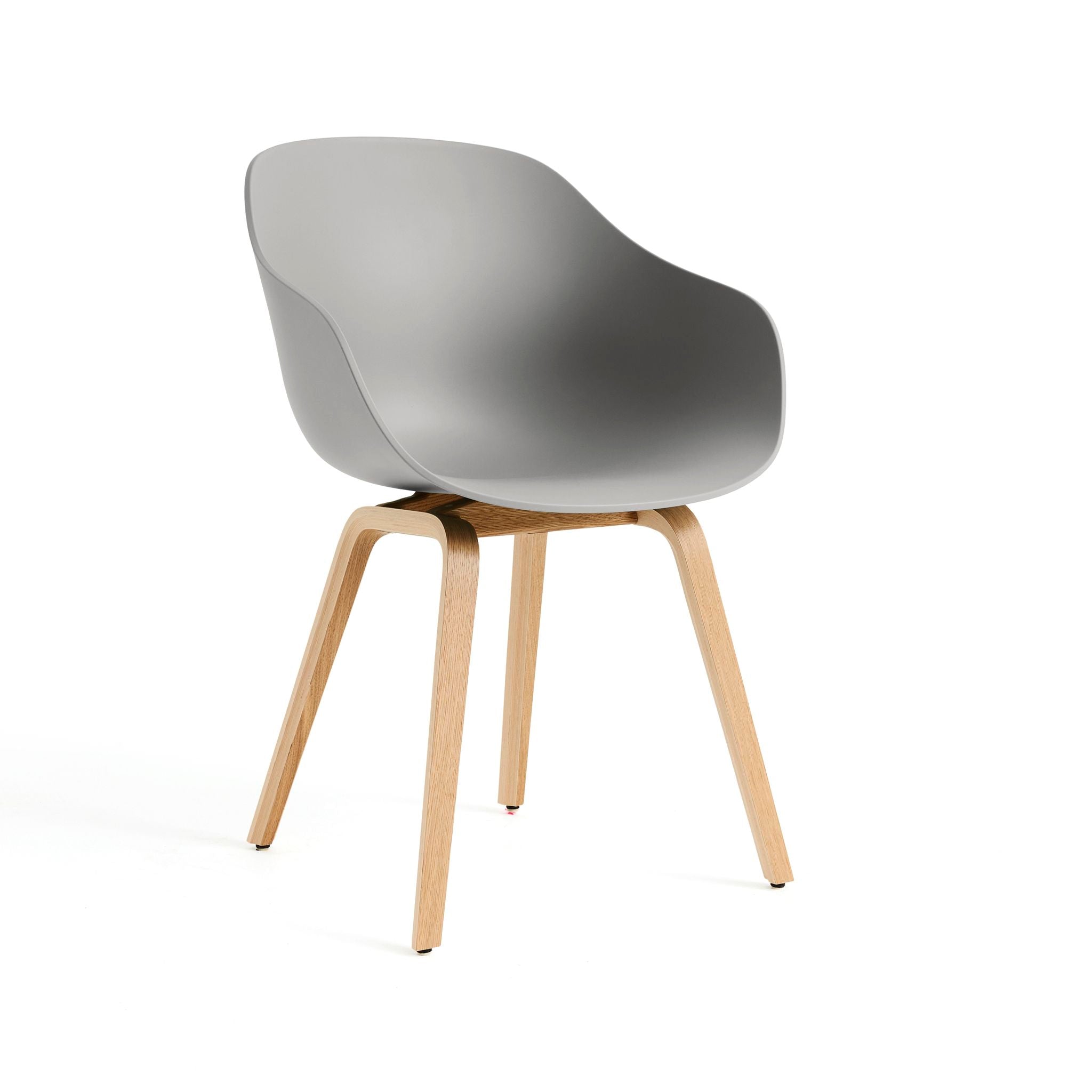 About A Chair AAC 222 stoel - houten poten en multicolor